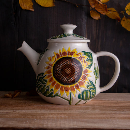 Sunflower Botanic Teapot