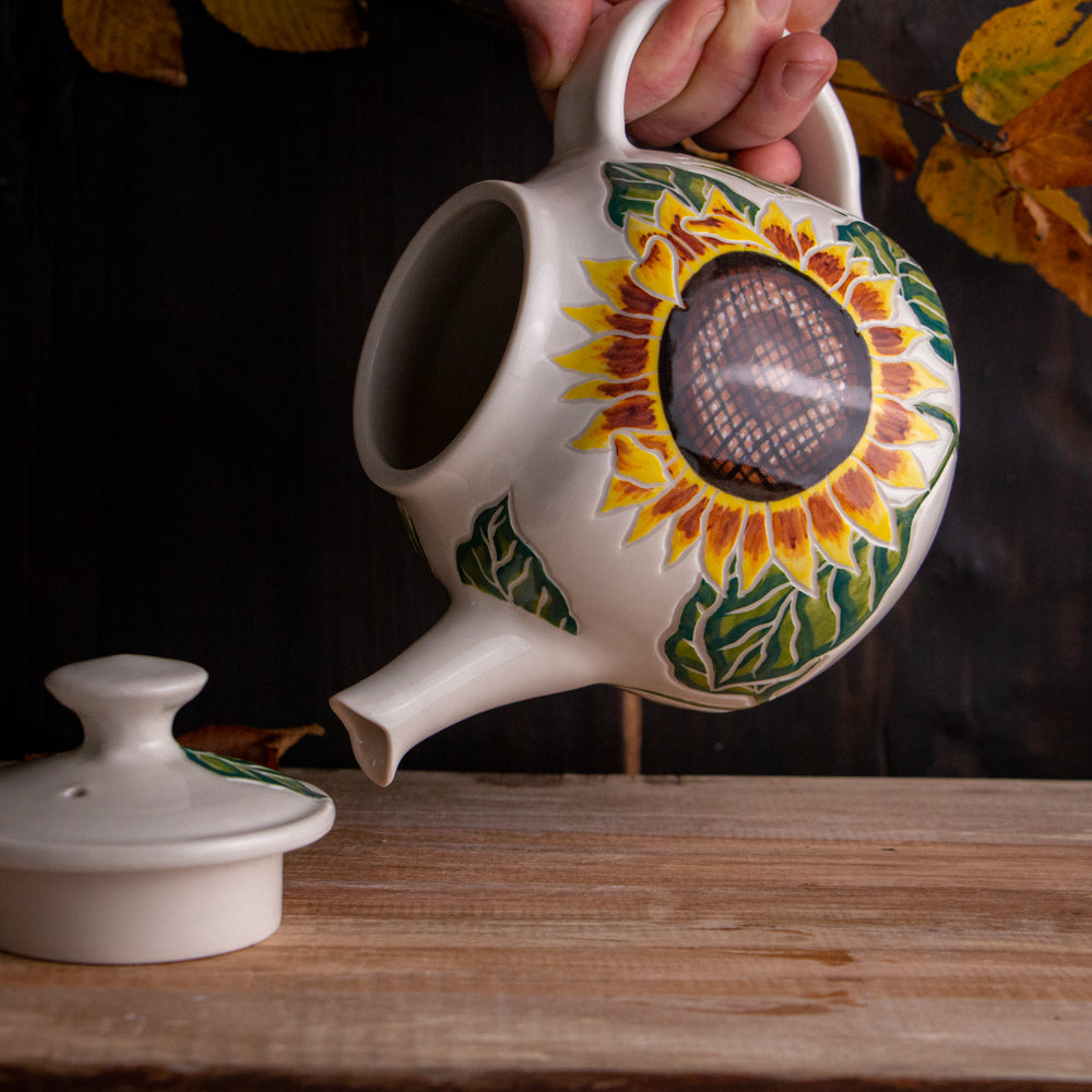 Sunflower Botanic Teapot