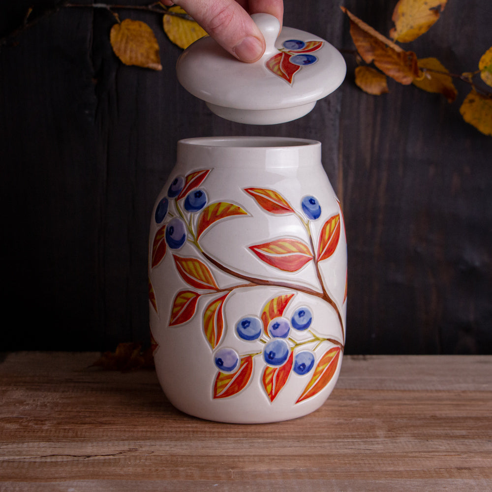 [SECONDS] Autumn Blueberry Jar / Canister