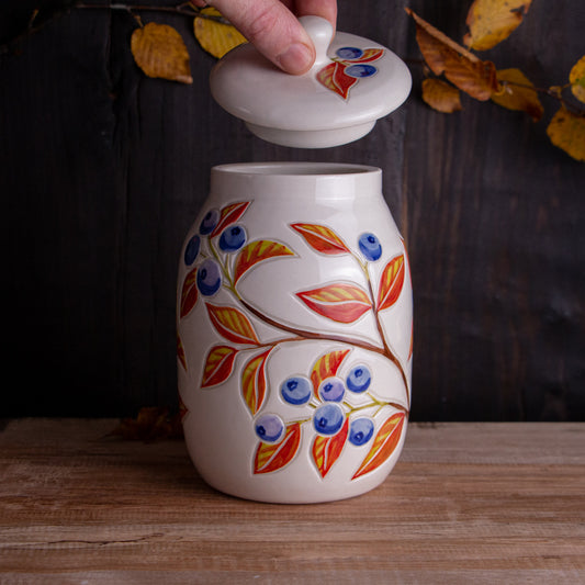 [SECONDS] Autumn Blueberry Jar / Canister