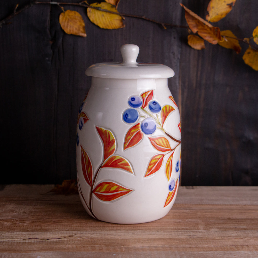 [SECONDS] Autumn Blueberry Jar / Canister