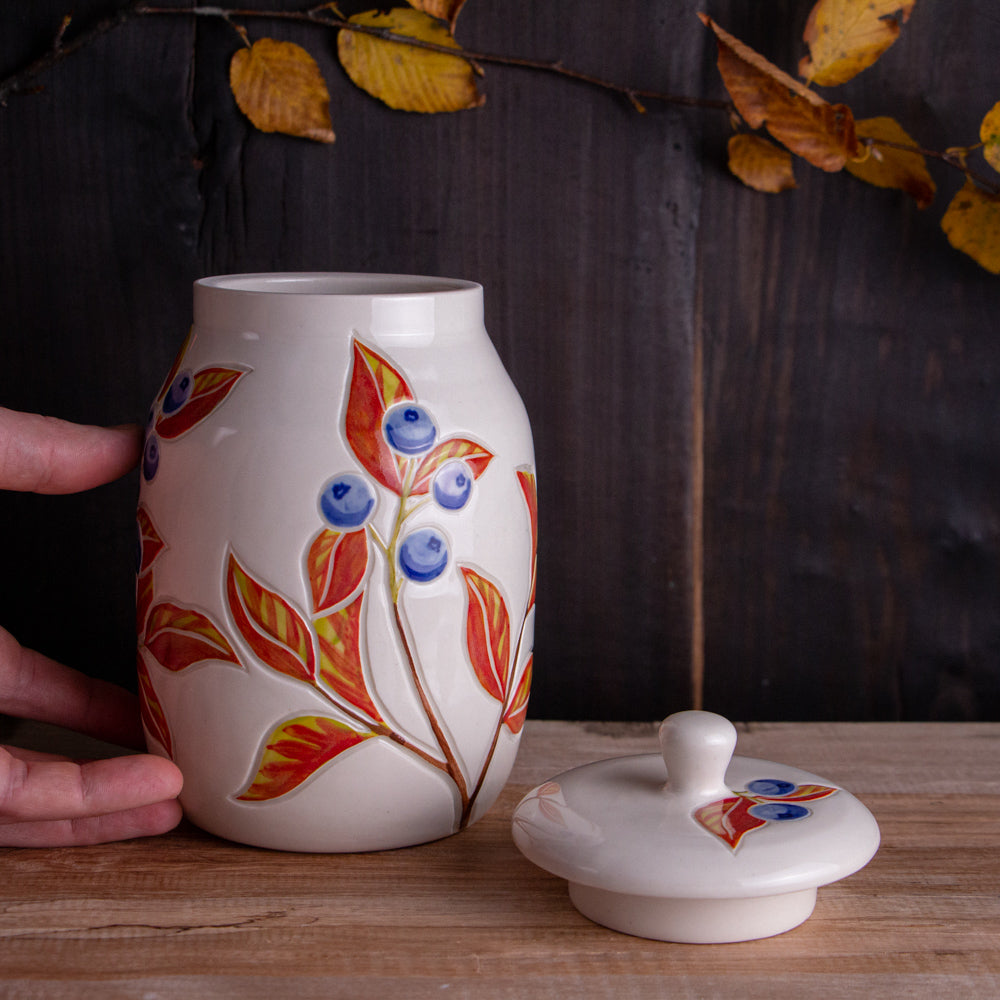 [SECONDS] Autumn Blueberry Jar / Canister