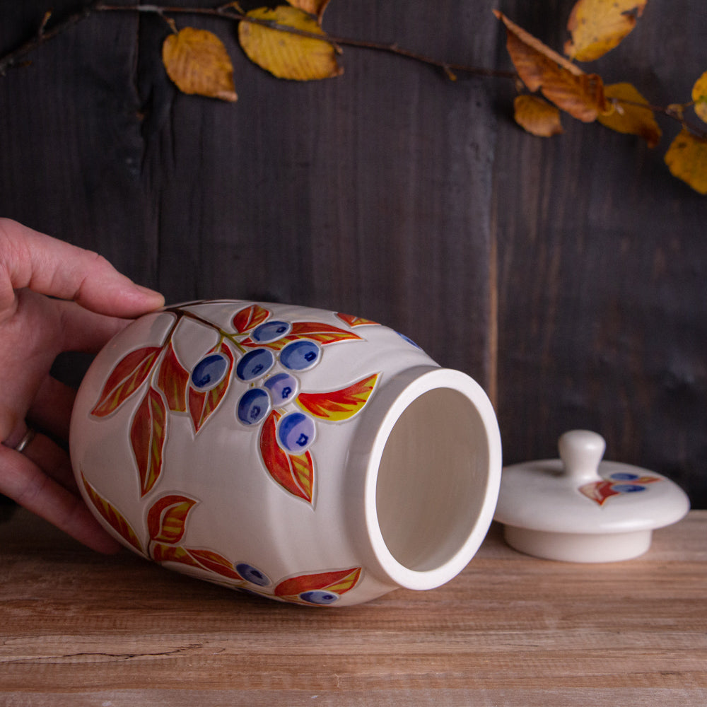 [SECONDS] Autumn Blueberry Jar / Canister