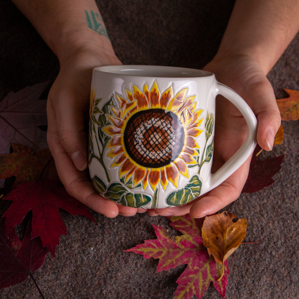 Yellow Sunflower Mug