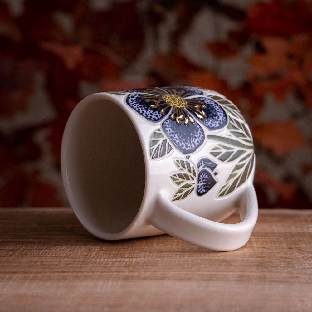 Dark Hellebore Mug 16oz