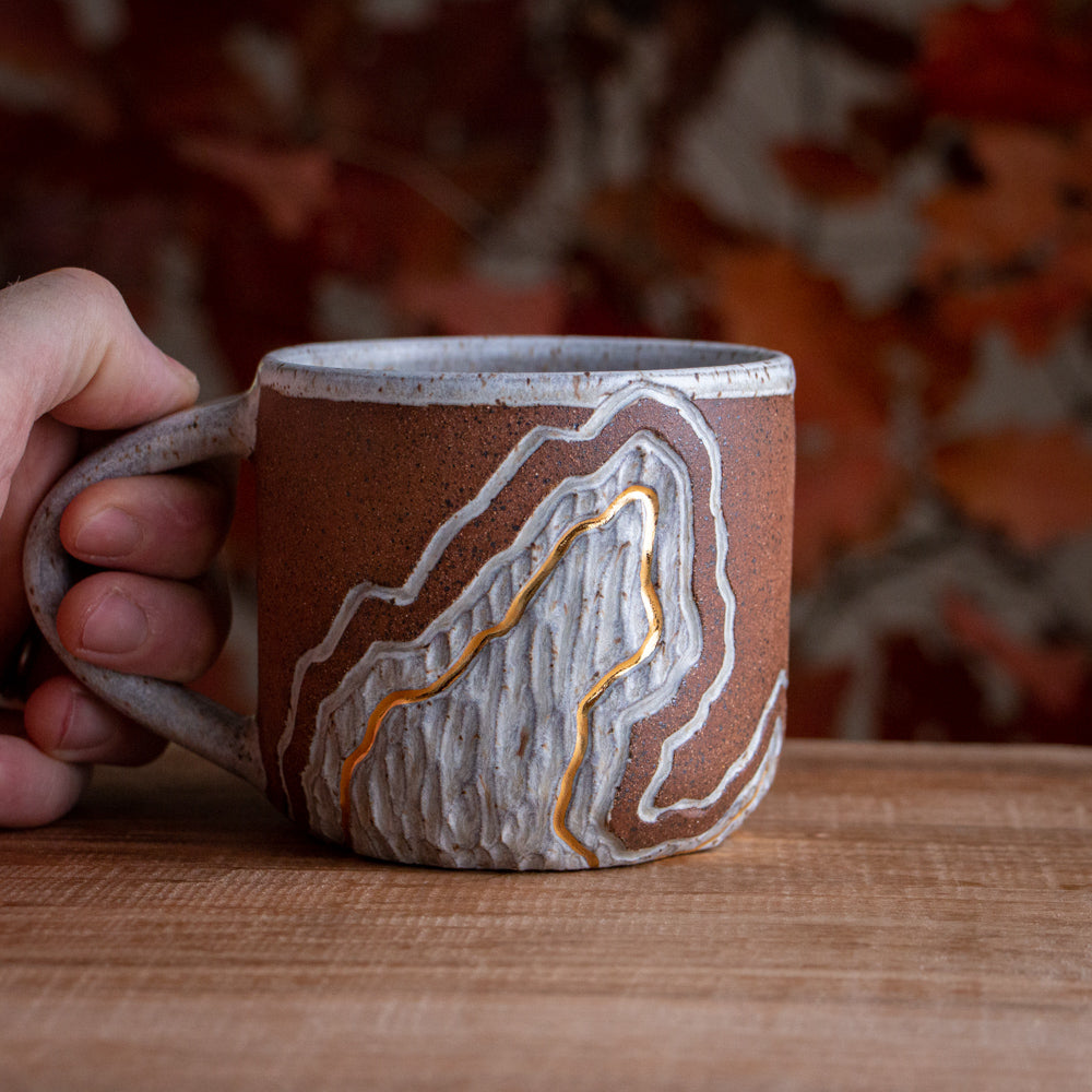 Stoneware Canyon Trail Mug #1 [14oz]