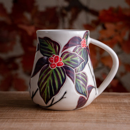 Tall Autumn Dogwood Mug #1 [21oz]