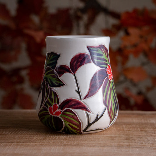 Tall Autumn Dogwood Mug #1 [21oz]