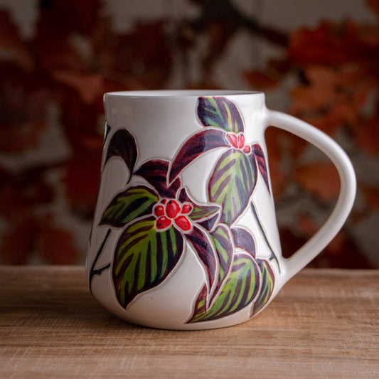Tall Autumn Dogwood Mug #2 [20oz]
