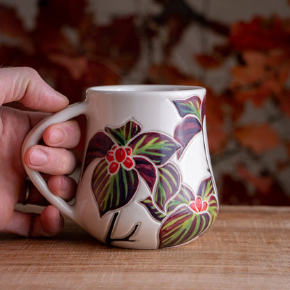 Tall Autumn Dogwood Mug #4 [16oz]