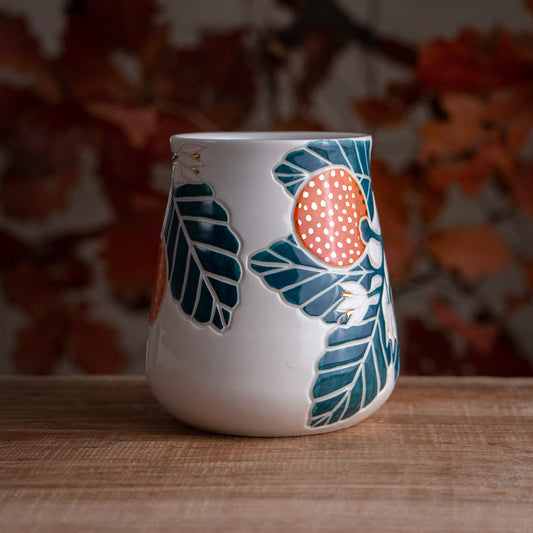 Tall Clementine Mug #1 [19oz]