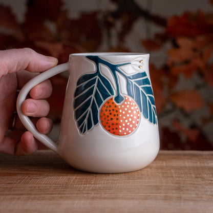 Tall Clementine Mug #1 [19oz]