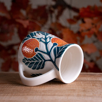 Tall Clementine Mug #2 [18oz]