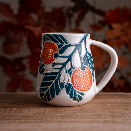 Tall Clementine Mug #3 [18oz]