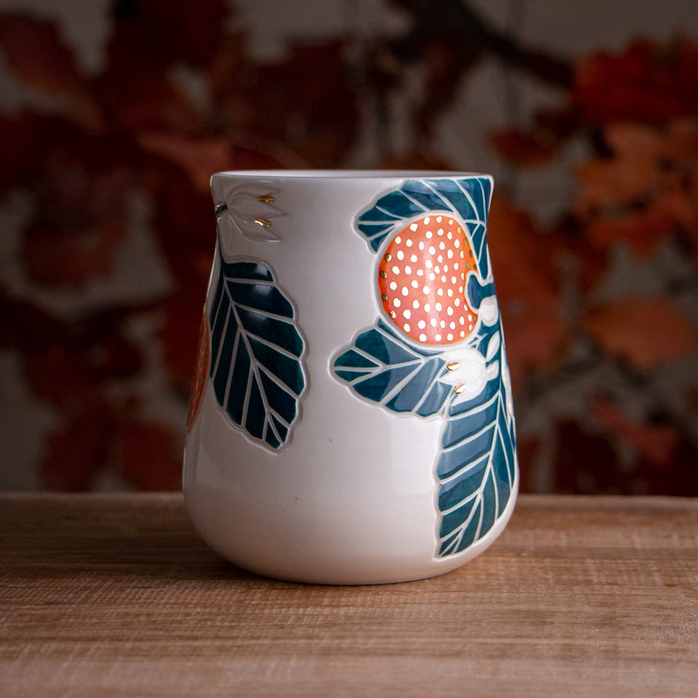 Tall Clementine Mug #4 [19oz]