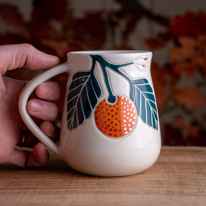 Tall Clementine Mug #4 [19oz]