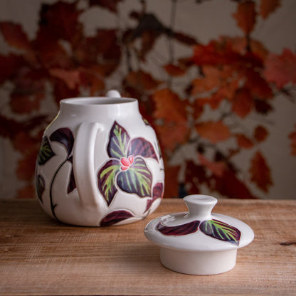 Autumn Dogwood Teapot