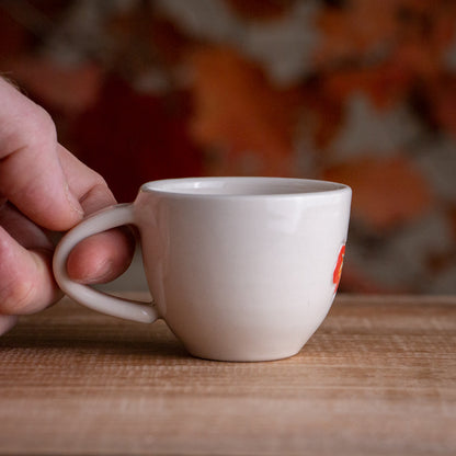 Autumn Oak Branch Espresso Cup #4 [3oz]