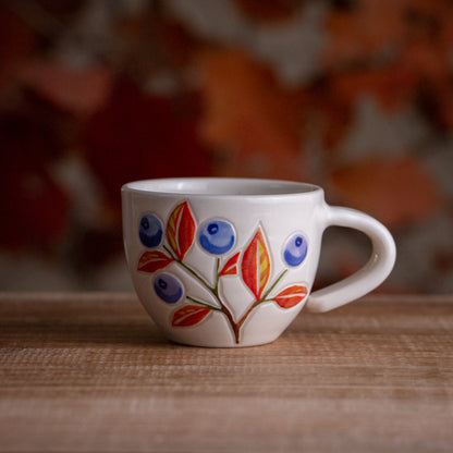 Autumn Blueberry Espresso Cup #2 [2.75oz]