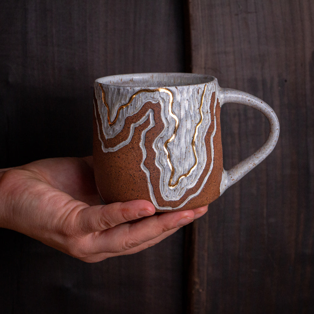 Stoneware Canyon Trail Mug #2 [14oz]
