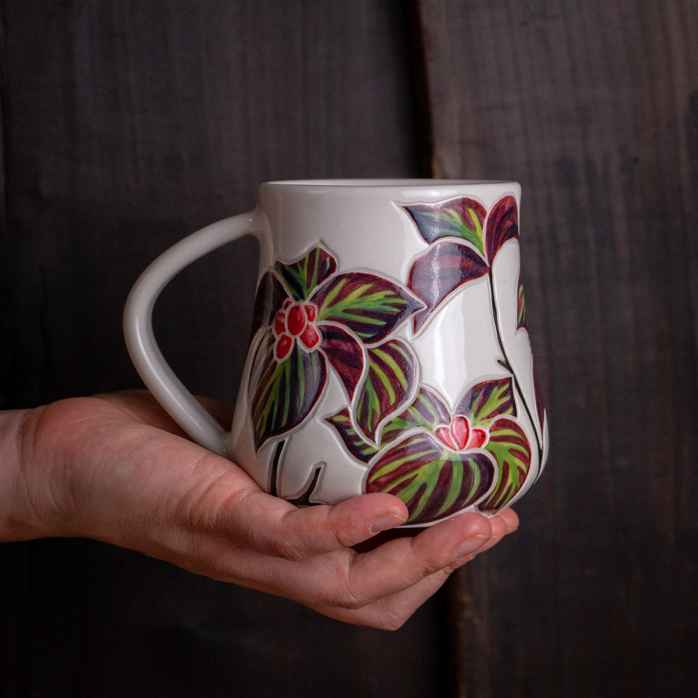 Tall Autumn Dogwood Mug #4 [16oz]