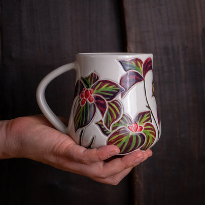 Tall Autumn Dogwood Mug #4 [16oz]