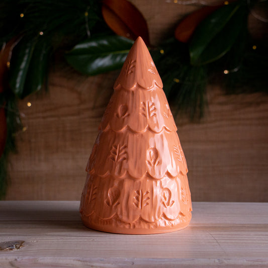 Peach Cottage Christmas Tree
