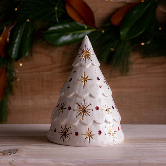 Stars & Bulbs Christmas Tree