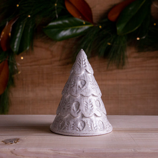 Stoneware Cottage Christmas Tree