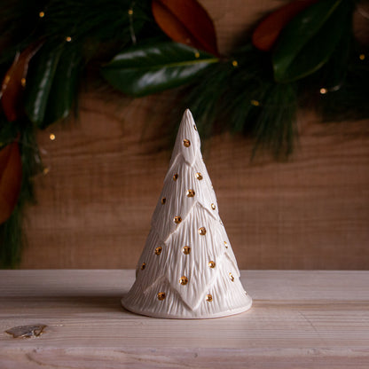 Gold Bulb Christmas Tree