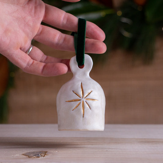 Gold Star Ornamental Bell