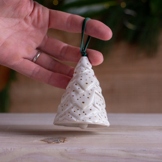 Small "Twinkle Lights" Christmas Tree Bell