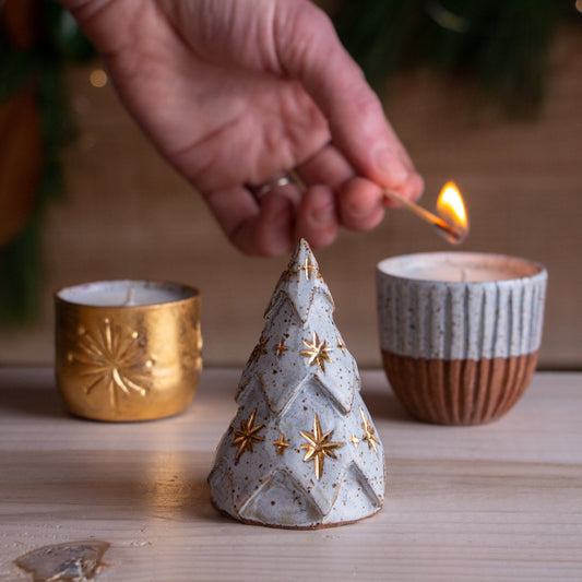 Tea Light Golden Table Set #5