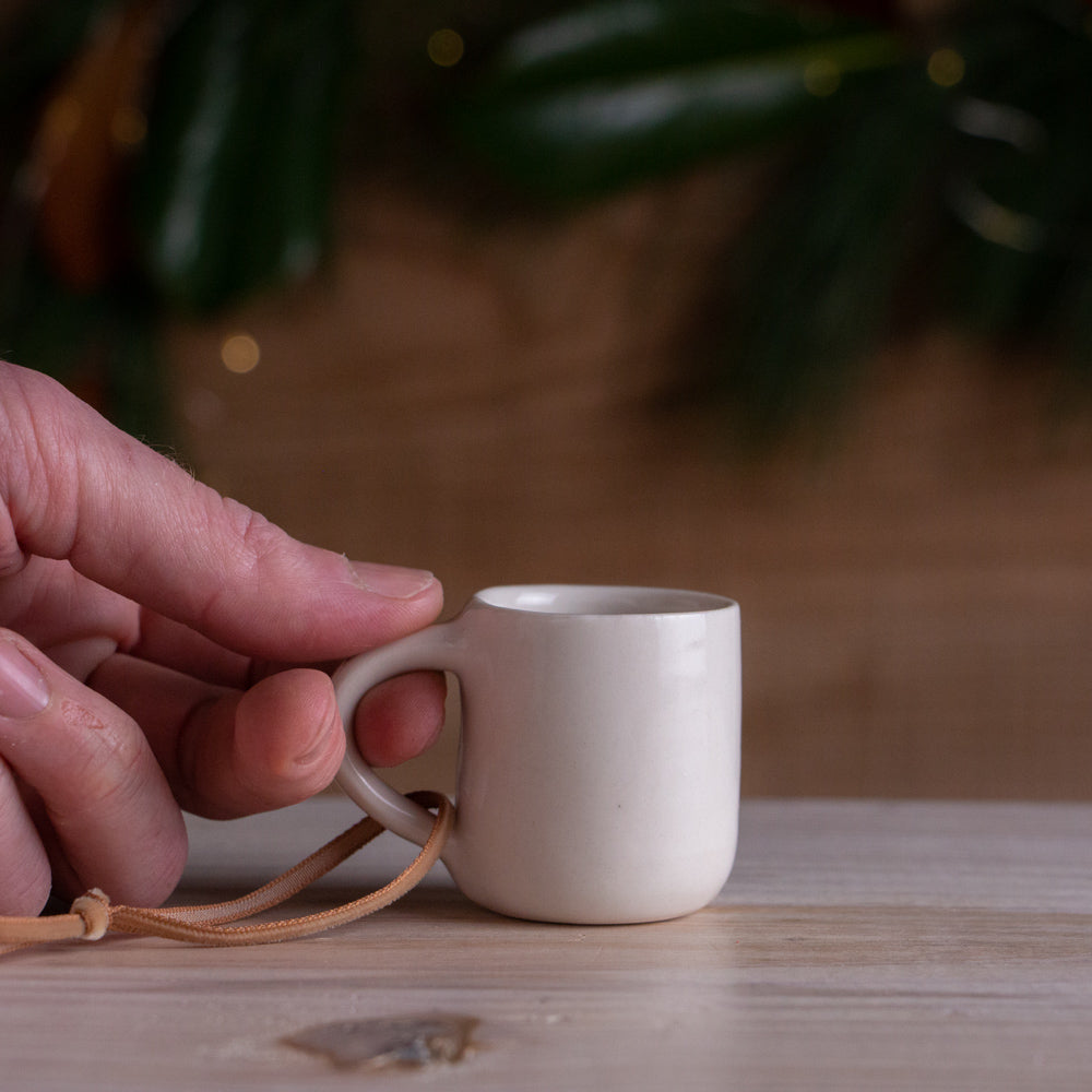 Scotch Pine Tiny Mug Ornament