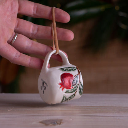 Pomegranate Tiny Mug Ornament