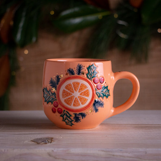 Orange Slice Mug #2 [13oz]