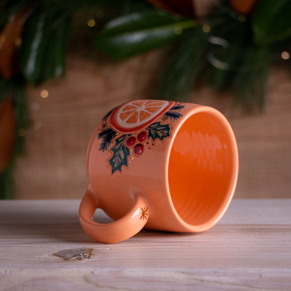 Orange Slice Mug #2 [13oz]