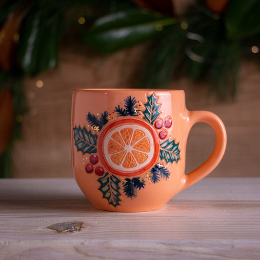 Orange Slice Mug #3 [13oz]