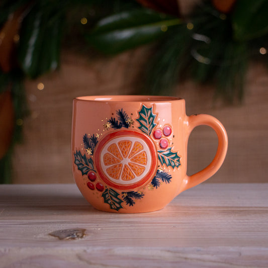 Orange Slice Mug #4 [13oz]