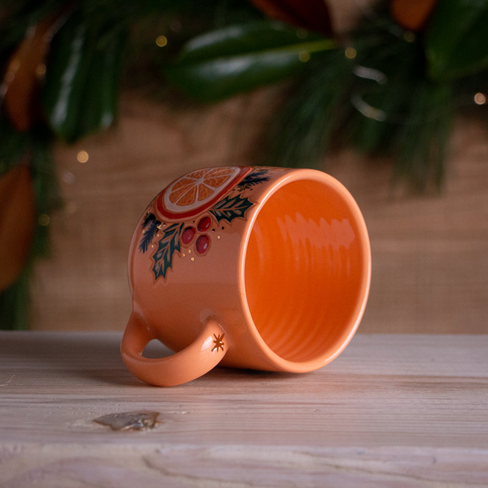 Orange Slice Mug #4 [13oz]