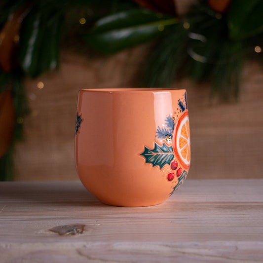 Orange Slice Mug #6 [14oz]
