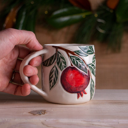 Pomegranate Holiday Mug #2 [14oz]