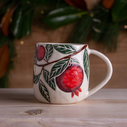 Pomegranate Holiday Mug #3 [15oz]