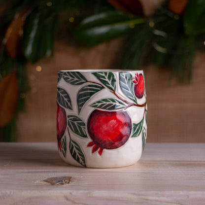 Pomegranate Holiday Mug #3 [15oz]