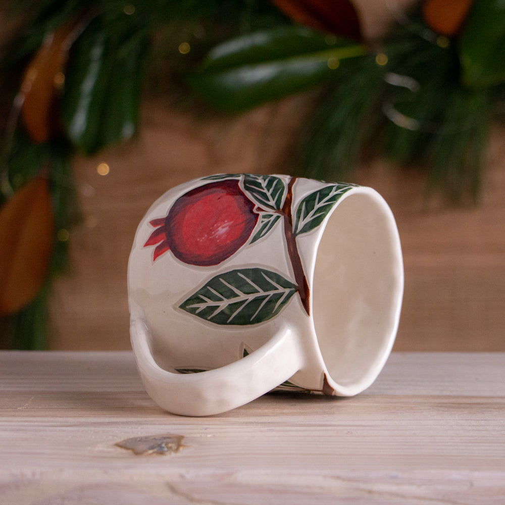 Pomegranate Holiday Mug #3 [15oz]