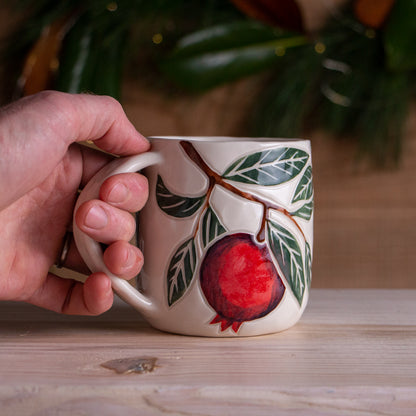 Pomegranate Holiday Mug #4 [15oz]