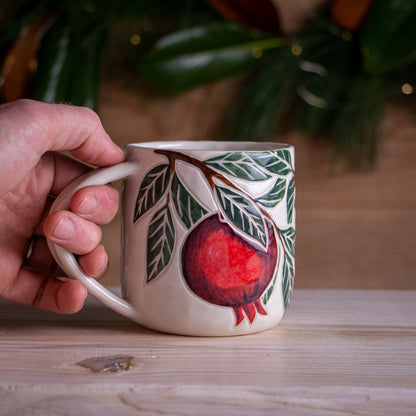 Pomegranate Holiday Mug #5 [14oz]