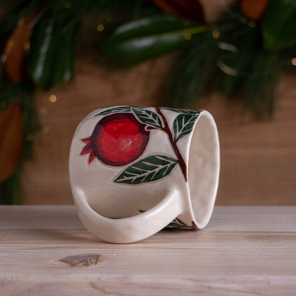 Pomegranate Holiday Mug #5 [14oz]