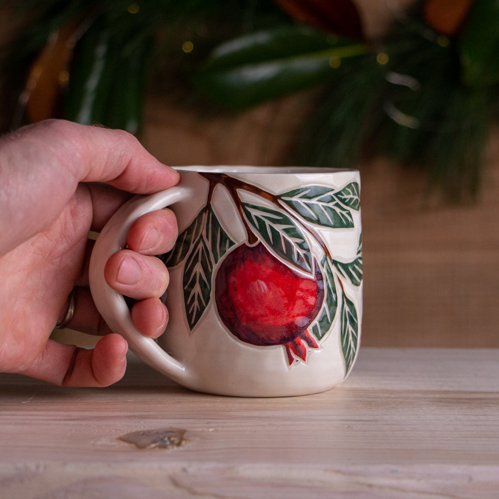 Pomegranate Holiday Mug #6 [15oz]