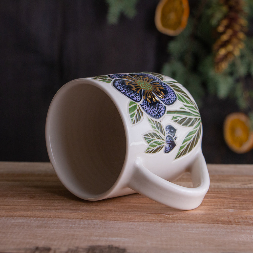Dark Hellebore Mug 16oz